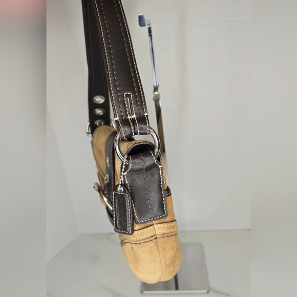 Coach Soho Buckle Suede Shoulder Bag F10917 - Picture 6 of 11